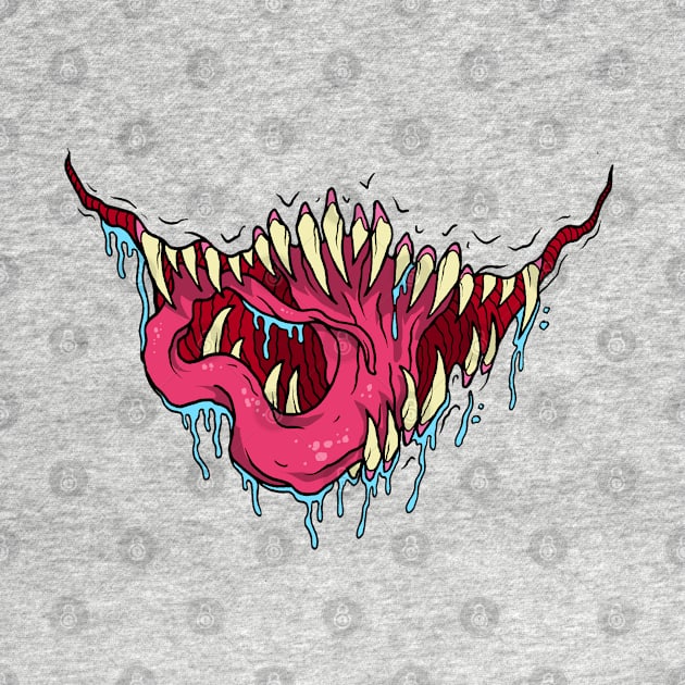 So Many Snacks Pink Venom Eddie Brock Mask by btcillustration